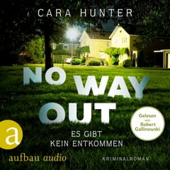 Cara Hunter No Way Out Audio Cover.