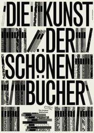 Plakat: Die Kunst der schönen Bücher