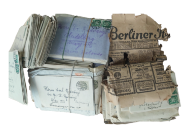 Stapel von Briefen von Netty Reiling an Rodi