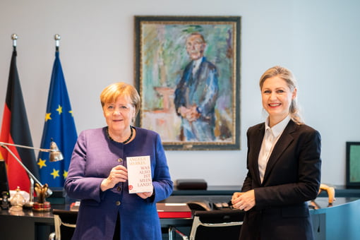Angela Merkel und Constanze Neumann