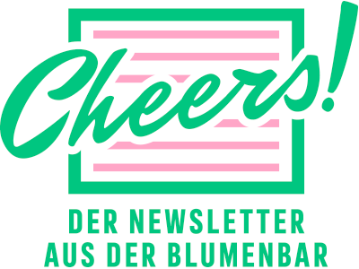 Cheers Logo Grün Rosa