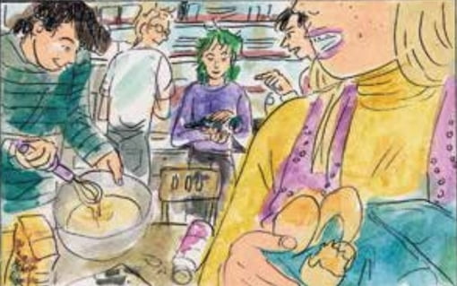 Janne Dauer Auerhaus Graphic Novel