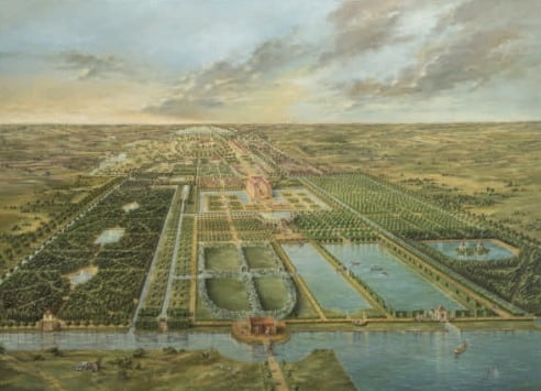Schloss- und Gartenanlagen Altdöbern, 1756
