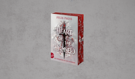Banner mit Mockup von Julia Pauss, Heart of the Damned