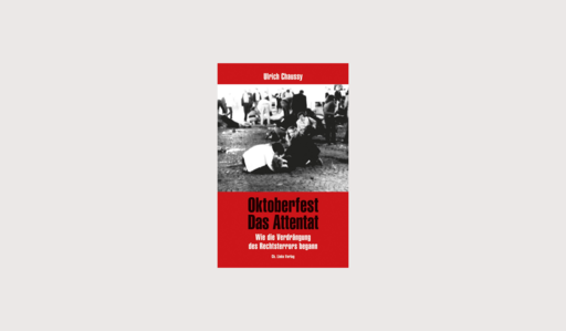 Banner mit Cover von Ulrich Chaussy, Oktoberfest