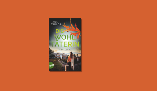Banner mit Cover von Jill Childs, die Wohltäterin
