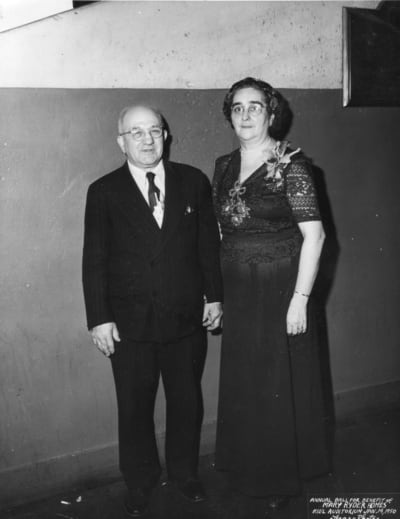Guy Sterns Onkel Benno Silberberg mit seiner Frau Ethel