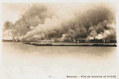 Smyrna in Flammen