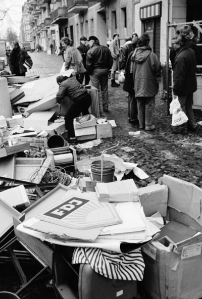 Berlin Prenzlauer Berg, Auflösung der FDJ-Kreisleitung, 1990