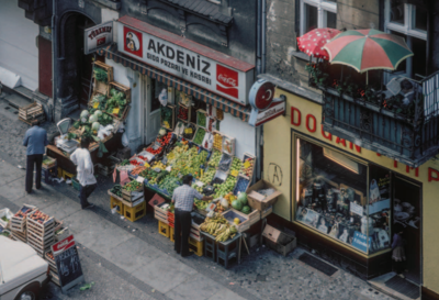 Türkischer Gemüseladen, Danckelmannstraße, 1981