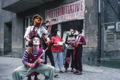 Unterstützer der Mieterinitiative, Nehringstraße, 1979