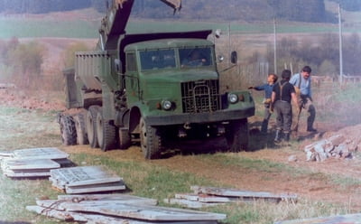 Abbau der Grenzanlagen 1991
