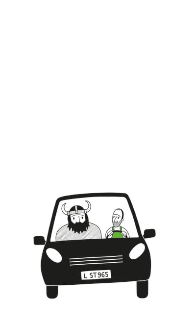 Sogar der Sohn nimmt überhand