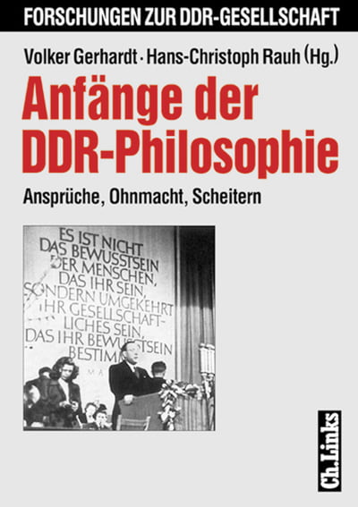 Anfänge der DDR-Philosophie