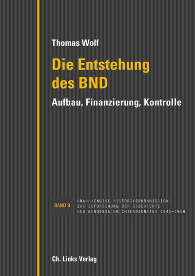 Die Entstehung des BND