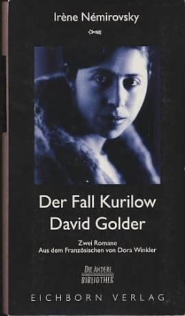 Der Fall Kurilow. David Golder