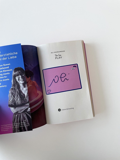 Two Can Play – Die spielerische Weiterentwicklung von Liebe / Signierte Ausgabe