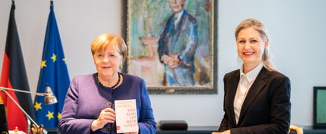 Angela Merkel und Constanze Neumann