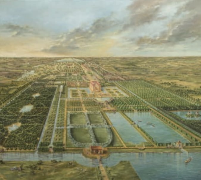 Schloss- und Gartenanlagen Altdöbern, 1756