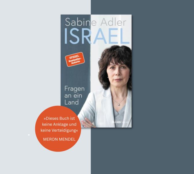 Banner mit Cover von Sabine Adler, Israel