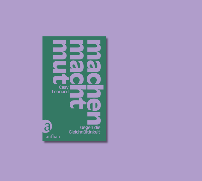 Banner mit Cover von Cesy Leonard, Machen macht Mut