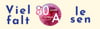 banner zu 80 Jahre Aufbau. Text: Vielfalt Lesen und Jubiläums-Logo