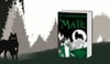 Grfik mit Mockup von Ali Hazelwood, Mate und einer Illustration mit einem Wald und einem Wolf im Hintergrund