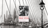 Cover von Daniel Siemens, Der Fotograf Fred Stein im Vordergrund. Im Hintergrund eine schwarz-weiss-Fotografie von Fred Stein, die Manhatten von der Brooklin Bridge us zeigt.